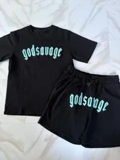 godsavage セットアップ Mサイズ ブラック