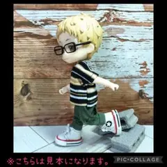 Tシャツとサスペンダー付きパンツセット☆カーキ☆ねんどろいどどーる