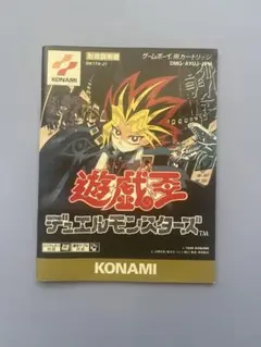 遊戯王 デュエルモンスターズ 説明書のみ