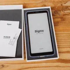 ほぼ新品 Bigme Hibreak Eインクスマートフォン 白黒