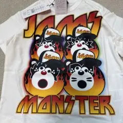 新品未使用タグ付　JAM ジャムロックモンスターTシャツ 100cm ホワイト