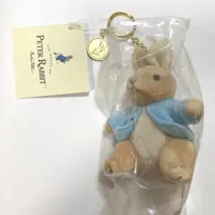 万博 ピーターラビット　メダル付きマスコット ぬいぐるみキーホルダー　イギリス館