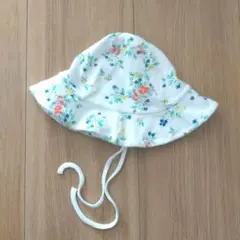 PETIT BATEAU プチバトー ベビー パイル地花柄ハット 24/36m