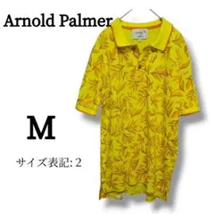 アーノルドパーマー ポロシャツ イエロー オレンジ 半袖ポロシャツ GOLF