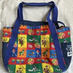 バッグ　 トイストーリー　 青　ブルー