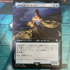 拡張アート 厳格なガード、ルールー