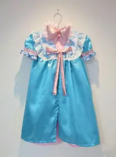翌日発送可☆ミニー　パジャマパーティー　ガウン&ヘアバンド&ワンピース