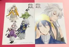 刀剣乱舞　三日月宗近　小狐丸　花丸　BD DVD 　ジャケット写真　未使用