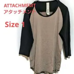 ATTACHMENT アタッチメント Tシャツ カットソー 七分袖 メンズ