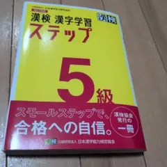 【書き込みあり】漢検 5級 漢字学習ステップ