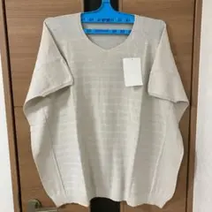 【新品・未使用】大きなサイズ　ビッグシルエット　サマーセーター