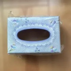 花柄ティッシュボックス