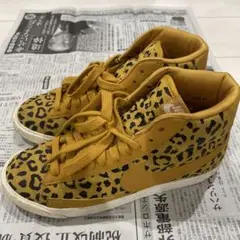 NIKEナイキ BLAZER MID PRINT レオパード