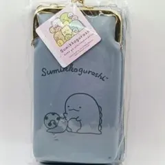 すみっコぐらし ウォレット付きスマホショルダーポーチ　とかげ