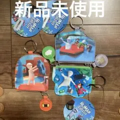 新品未使用　ヒューマンフォールフラット　コインケース　3セット