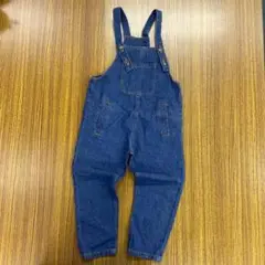 【新品 120cm相当】キッズ デニム　サロペット　オーバーオール 【A93】