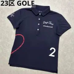 23区GOLF★薄手ストレッチ★ポロシャツ【レディース サイズ1（M）】