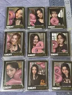 TWICE ENEMY JYP特典 フォトカード9枚セット コンプセット