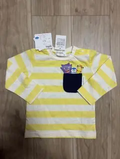 モンポケ　ピカチュウ　ゲンガー　ポッチャマ　長袖　Tシャツ　80 新品