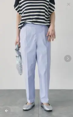 ルノンキュール　ストレッチテーパードパンツ　　Sサイズ