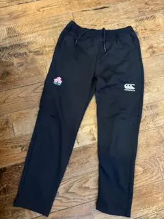 日本代表Canterbury 黒 ウォームアップパンツ Lサイズ