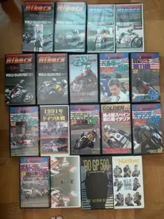 オートバイ世界GPロードレース ビデオ VHSテープ