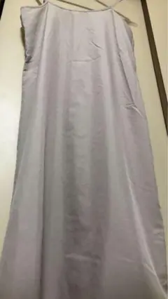 ネコポス発送 GU キャミワンピース ロング Ｍサイズ　スリップふう