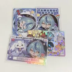 にじさんじ ピグパーティー チップス カード 珠乃井ナナ ルンルン 4枚