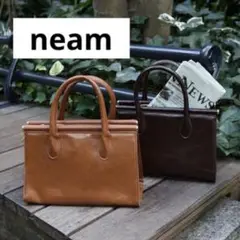 【未使用】neam／ANTIQUE TWO WAY BAG
