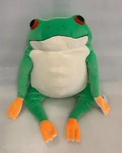 ★シナダグローバル もちシリーズ もちかえる 緑色 (L) ぬいぐるみ