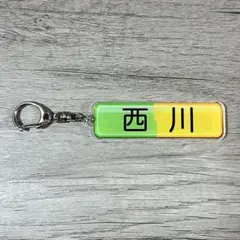 パワプロ×スワローズ 西川選手　選手名アクリルキーホルダー