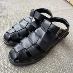RAGEBLUE シンセティックレザーグルカサンダル