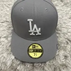 New Era 59FIFTY LAキャップ グレー