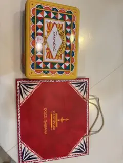 Dolce & Gabbana Torroneini 空き缶＆手提げ袋