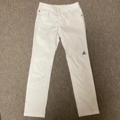 今ならお得！美品！【レディース】ルコック☆ホワイトパンツ　サイズ9号