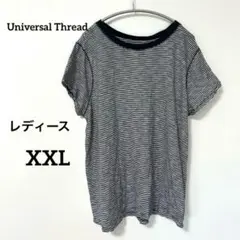Universal Thread ストライプ 半袖Tシャツ　XXL