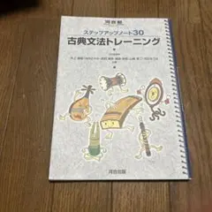 古典文法トレーニング ステップアップノート30 河合塾　国語　8/15迄購入可