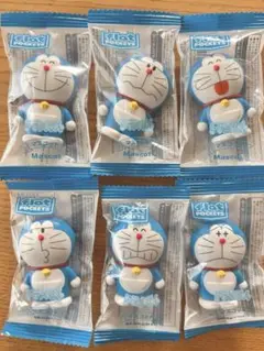 フラットポケッツ ドラえもん フロポケ マスコット 6体 コンプリート