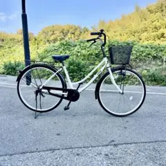 ✨美品✨お買い得♥26インチ 自転車afficheホワイト ✨美品✨お買い得♥26インチ 自転車afficheホワイト