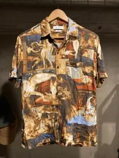 Urban Outfitters 絵画柄シャツ　アロハゴッホピカソ絵画美術館
