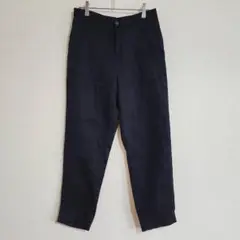 【ハルメク】（L）カジュアルテーパードパンツ/着回し抜群/無地/きれいめ