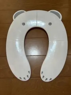 補助便座 ホワイト くま