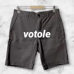 Ld793＊ヴォトル メンズ ハーフパンツ 日本製 ボタンフライ 綿100%