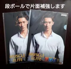 ザバス　MUSCLE ELITE　岩本照　クリアファイル　2枚　SAVAS