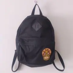 美品】CIAOPANIC スカル刺繍 リュックサック チャオパニック ドクロ 黒