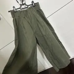ハートマーケット　ワイドパンツ　ガウチョパンツSサイズ　7分丈