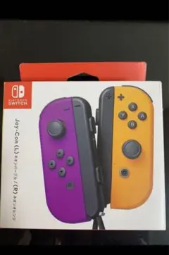 新品未使用 任天堂 スイッチ Joy-Con ネオンパープル/ネオンオレンジ