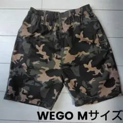 WEGO 迷彩柄 ゴムウエスト ショートパンツ