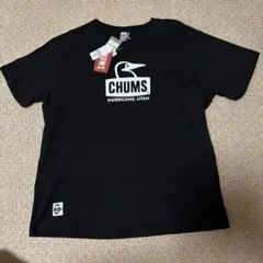 CHUMS 黒 Tシャツ L 新品タグ付き
