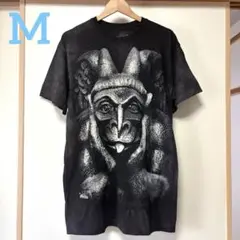 THE MOUNTAIN ザマウンテン 人面 半袖 tシャツ M